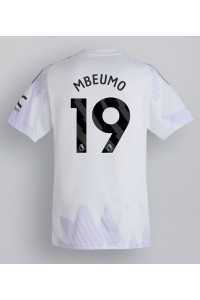 Fotbalové Dres Manchester United Bryan Mbeumo #19 Venkovní Oblečení 2025-26 Krátký Rukáv